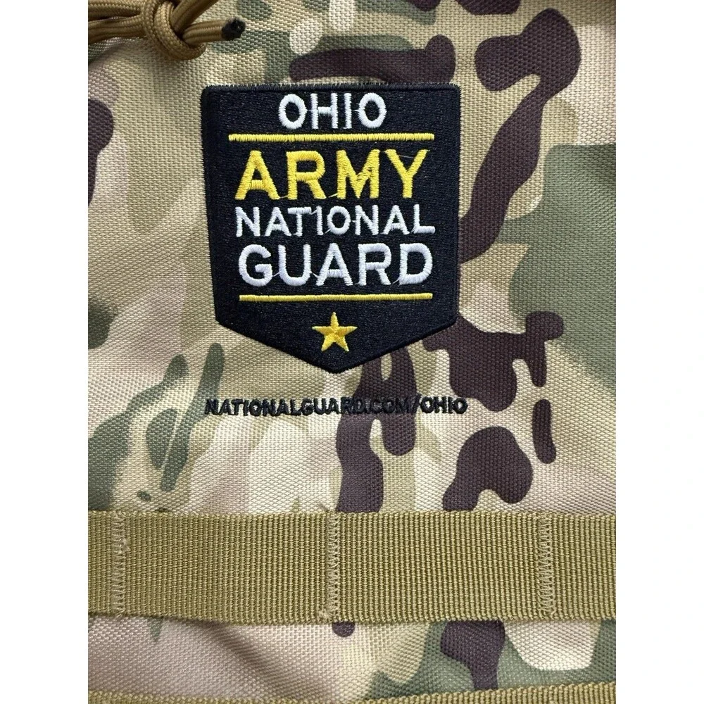 Ohio  Army National Guard Camo Backpack Tactical Military Bag